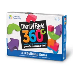 AreYouGame Learning Resources Mental Blox 360 - 3-D Puzzle Game - Educational Building Set* Board Games|Puzzles