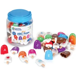 Educators Resource Learning Resources Mini ABC Pops - Alphabet Matching Game* Preschool Education Toys & Activities