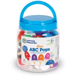 Educators Resource Learning Resources Mini ABC Pops - Alphabet Matching Game* Preschool Education Toys & Activities