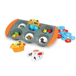 Educators Resource Learning Resources Mini Muffin Phonics Fun Set - Multicolor* Preschool Education Toys & Activities