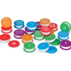 Educators Resource Learning Resources Mini Number Cookies - Educational Counting Toy* Preschool Education Toys & Activities