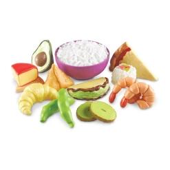 AreYouGame Learning Resources New Sprouts 15-Piece Multicultural Food Play Set* Kitchens & Play Food|Social & Emotional Skills