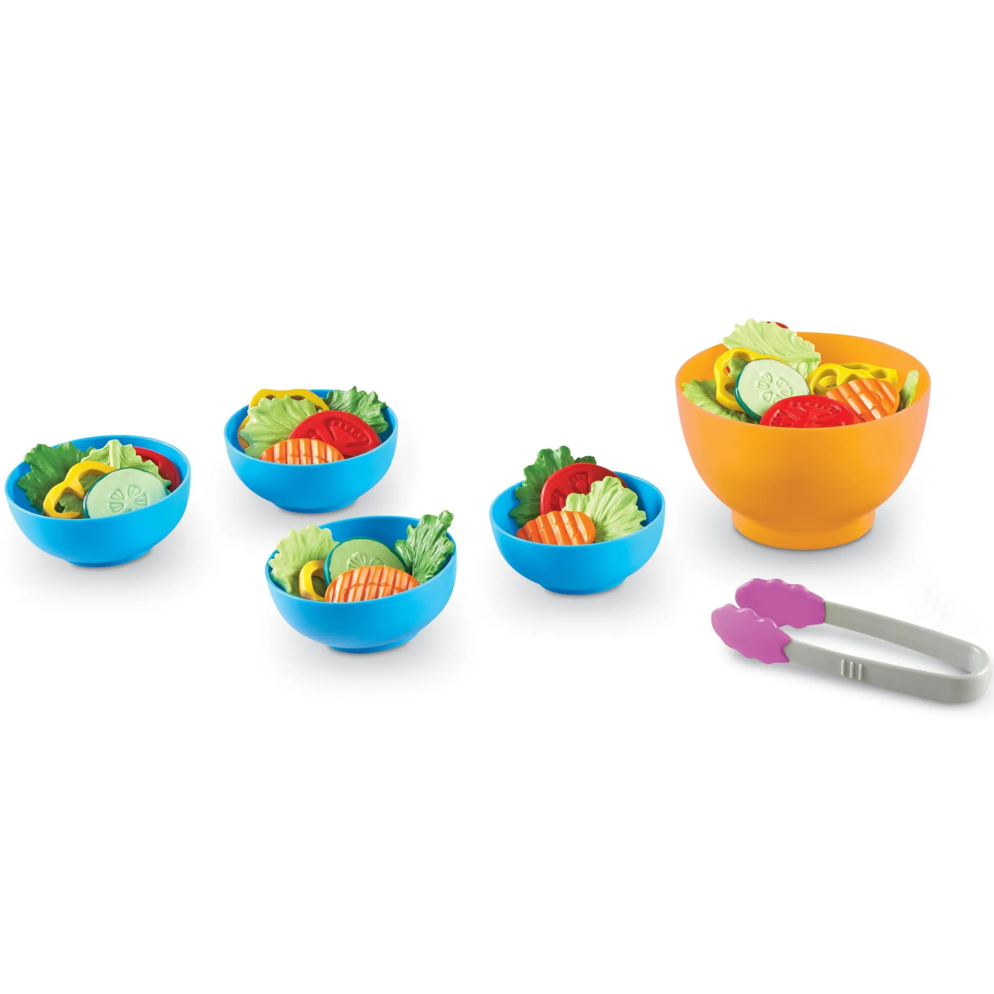 Educators Resource Learning Resources New Sprouts Garden Fresh Salad Play Set* Kitchens & Play Food|Dress Up