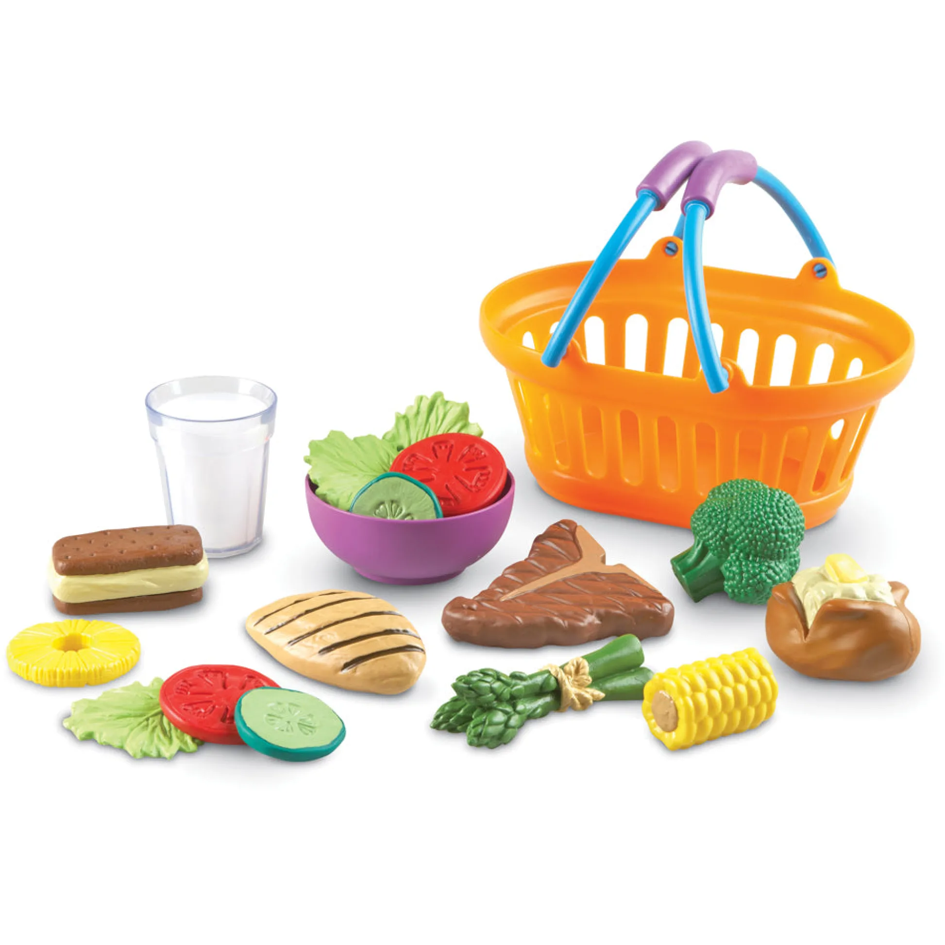 AreYouGame Learning Resources New Sprouts Dinner Basket Playset* Kitchens & Play Food|Dress Up