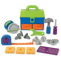 Educators Resource Learning Resources New Sprouts Deluxe Tool Set - Toddler Pretend Play* Tools & Workshops|Dress Up