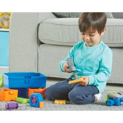 Educators Resource Learning Resources New Sprouts Deluxe Tool Set - Toddler Pretend Play* Tools & Workshops|Dress Up