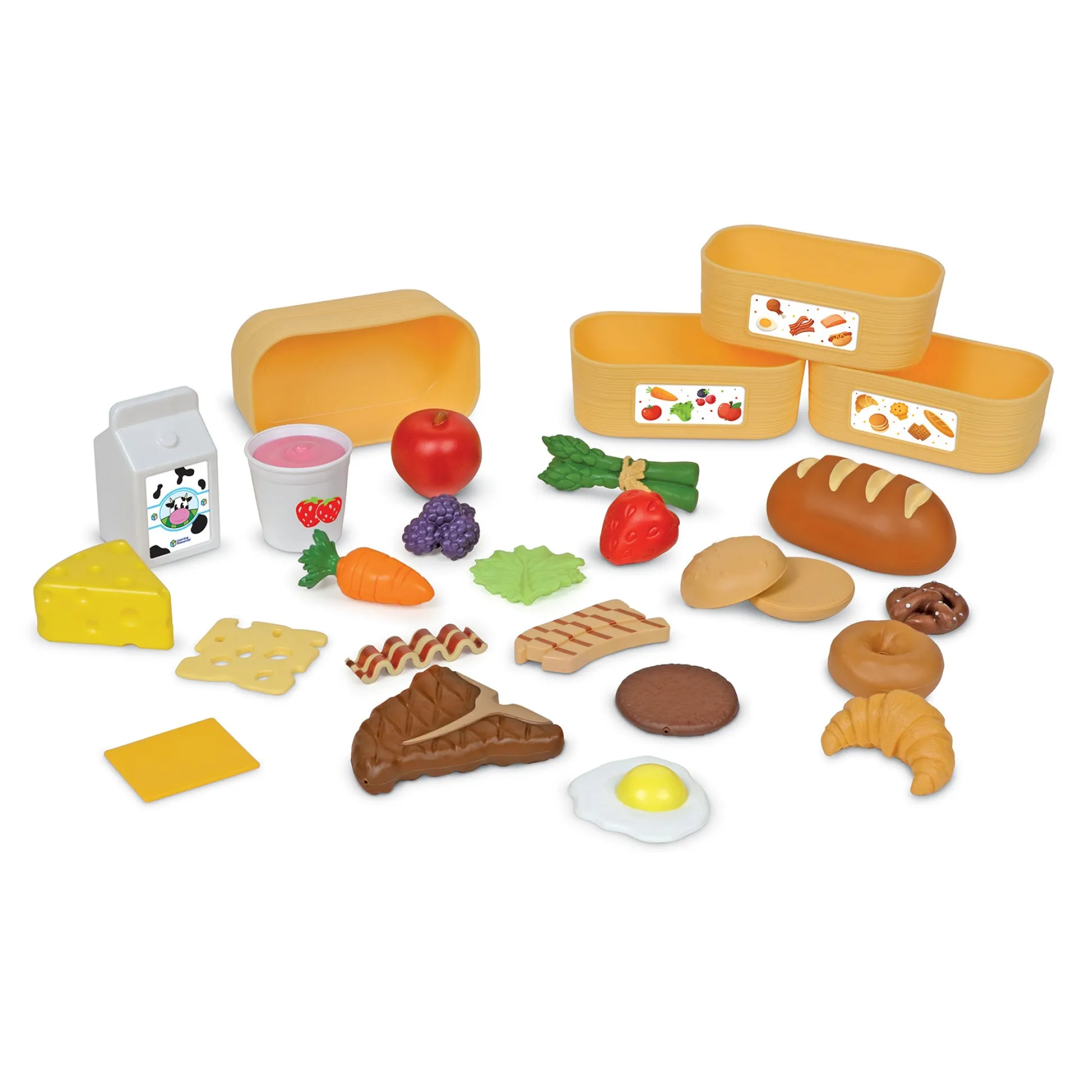 Educators Resource Learning Resources New Sprouts Pick 'n' Sort Food Groups - Educational Play Set* Kitchens & Play Food|Dress Up
