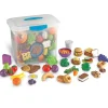 Educators Resource Learning Resources New Sprouts Play Food Set - Classroom Assortment in Large Tote* Kitchens & Play Food|Dress Up