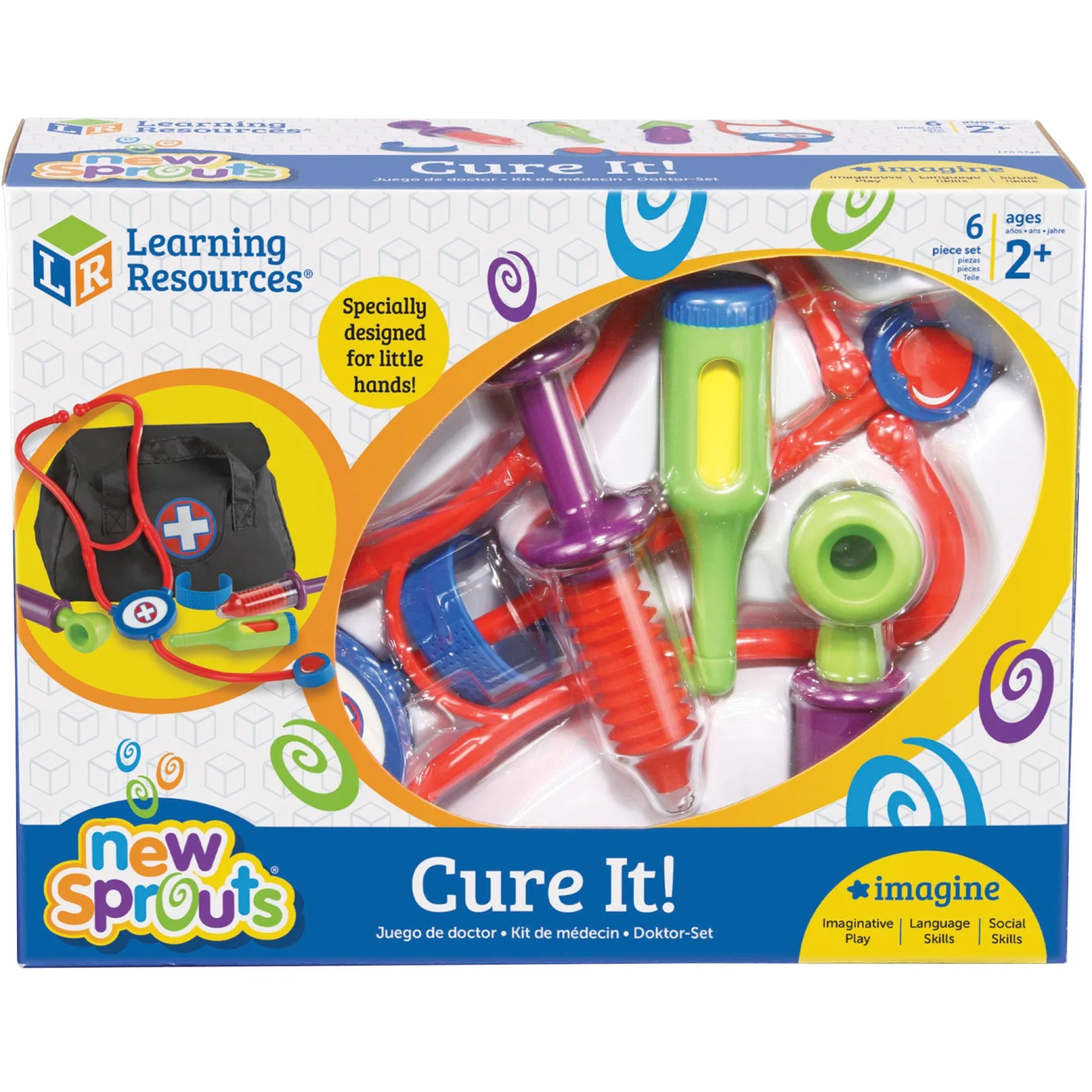 Educators Resource Learning Resources New Sprouts Cure It! - Doctor Play Set* Tools & Workshops|Dress Up