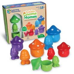 Educators Resource Learning Resources Peekaboo Gnome Homes - Colorful Playset for Toddlers* Preschool Education Toys & Activities