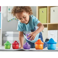 Educators Resource Learning Resources Peekaboo Gnome Homes - Colorful Playset for Toddlers* Preschool Education Toys & Activities