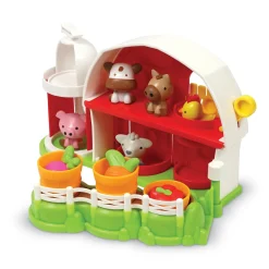Educators Resource Learning Resources Peekaboo Learning Barn Play Set* Preschool Figures & Playsets|Preschool Education Toys & Activities