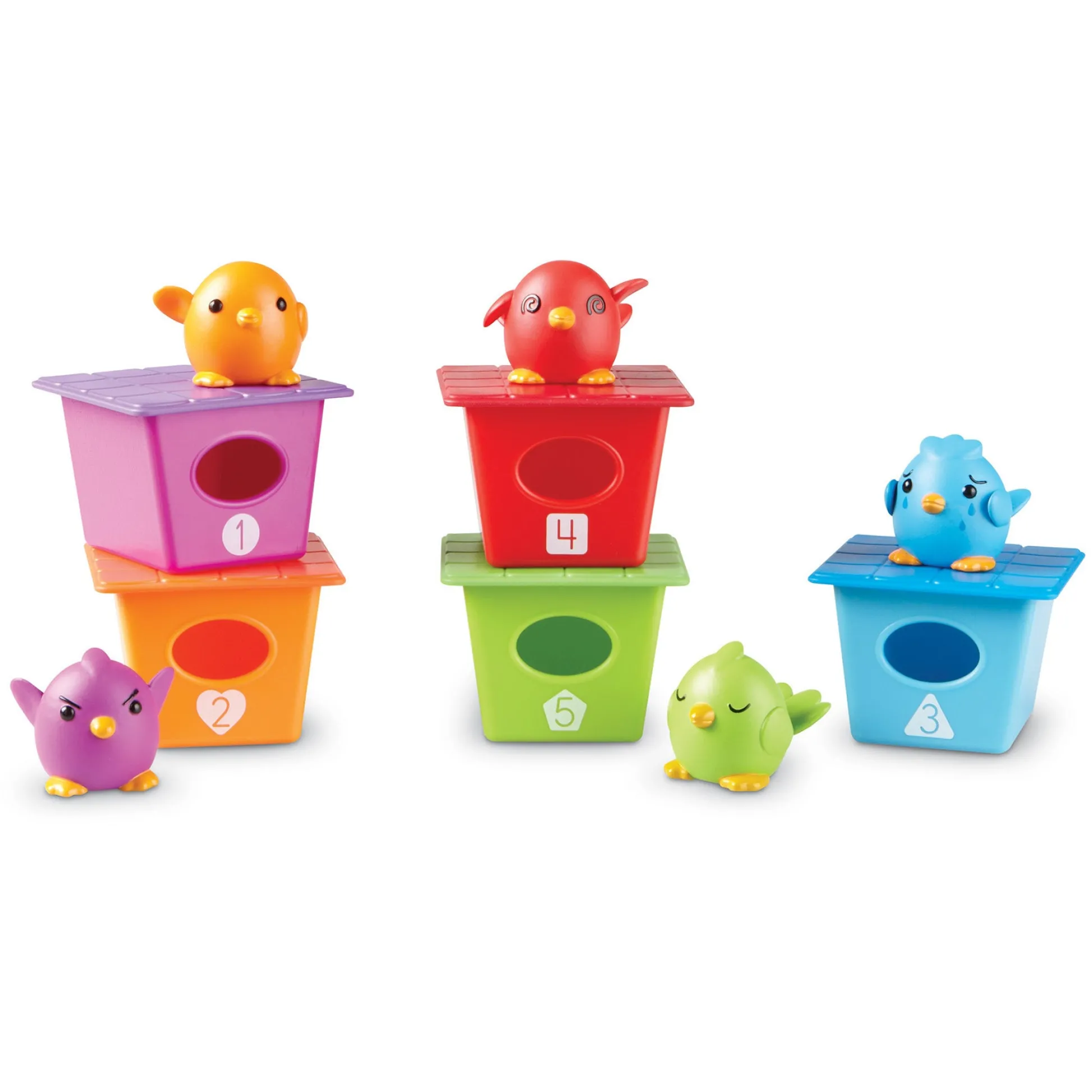 Educators Resource Learning Resources Peek-a-Bird Learning Buddies - Interactive Educational Toy* Preschool Education Toys & Activities|Social & Emotional Skills
