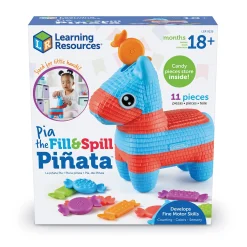Educators Resource Learning Resources Pia the Fill & Spill Pinata - Colorful Candy Motor Skills Toy* Preschool Education Toys & Activities