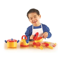 Educators Resource Learning Resources 10-Piece Pretend & Play Cooking Set* Kitchens & Play Food|Dress Up