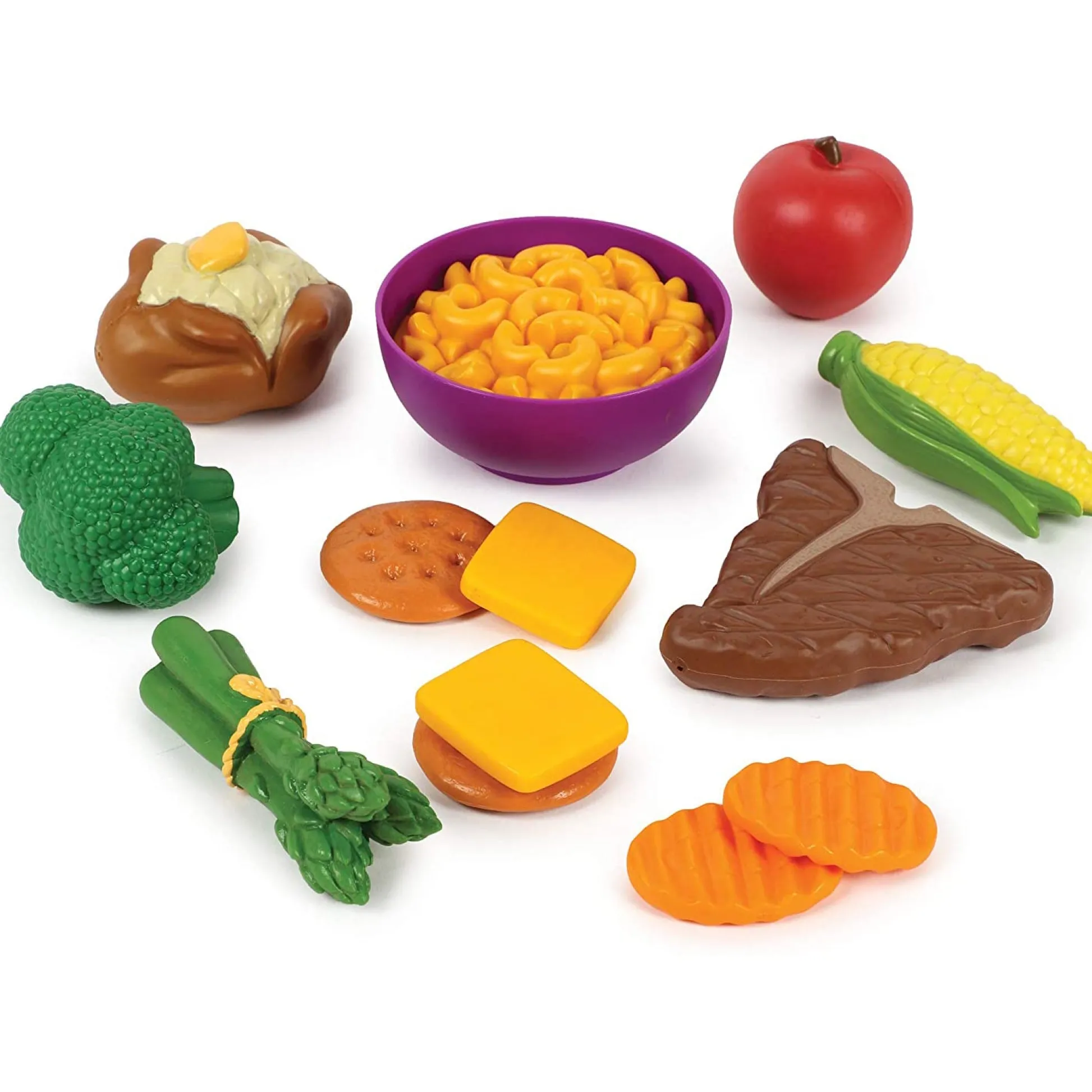 Educators Resource Learning Resources 50-Piece New Sprouts Play Food Set* Kitchens & Play Food|Dress Up