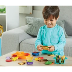 Educators Resource Learning Resources 28-Piece New Sprouts Taco Play Set* Kitchens & Play Food|Dress Up