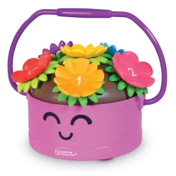 Educators Resource Learning Resources Poppy the Count & Stack Flower Pot - Interactive Educational Toy* Preschool Education Toys & Activities