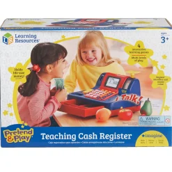 Educators Resource Learning Resources Pretend & Play Teaching Cash Register for Kids* Kitchens & Play Food|Dress Up