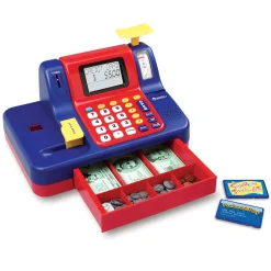 Educators Resource Learning Resources Pretend & Play Teaching Cash Register for Kids* Kitchens & Play Food|Dress Up