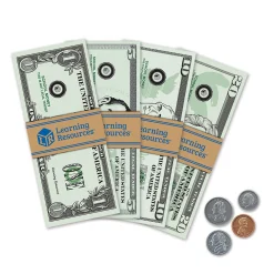 Educators Resource Learning Resources Pretend and Play Money - 300 Pieces of Play Bills and Coins* Kitchens & Play Food|Dress Up