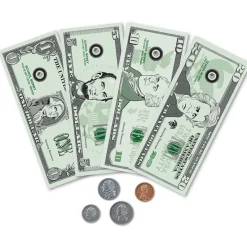 Educators Resource Learning Resources Pretend and Play Money - 300 Pieces of Play Bills and Coins* Kitchens & Play Food|Dress Up