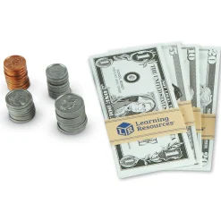 Educators Resource Learning Resources Pretend and Play Money - 300 Pieces of Play Bills and Coins* Kitchens & Play Food|Dress Up