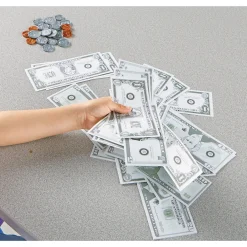 Educators Resource Learning Resources Pretend and Play Money - 300 Pieces of Play Bills and Coins* Kitchens & Play Food|Dress Up