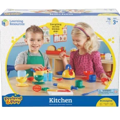 Educators Resource Learning Resources Pretend & Play Deluxe Kitchen Set* Kitchens & Play Food|Dress Up