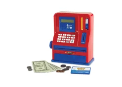AreYouGame Learning Resources Pretend & Play Teaching ATM Bank - Interactive Educational Toy* Preschool Education Toys & Activities