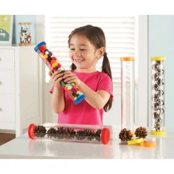 Educators Resource Learning Resources Primary Science Sensory Tubes - Colorful Exploration Set of 4* Preschool Education Toys & Activities