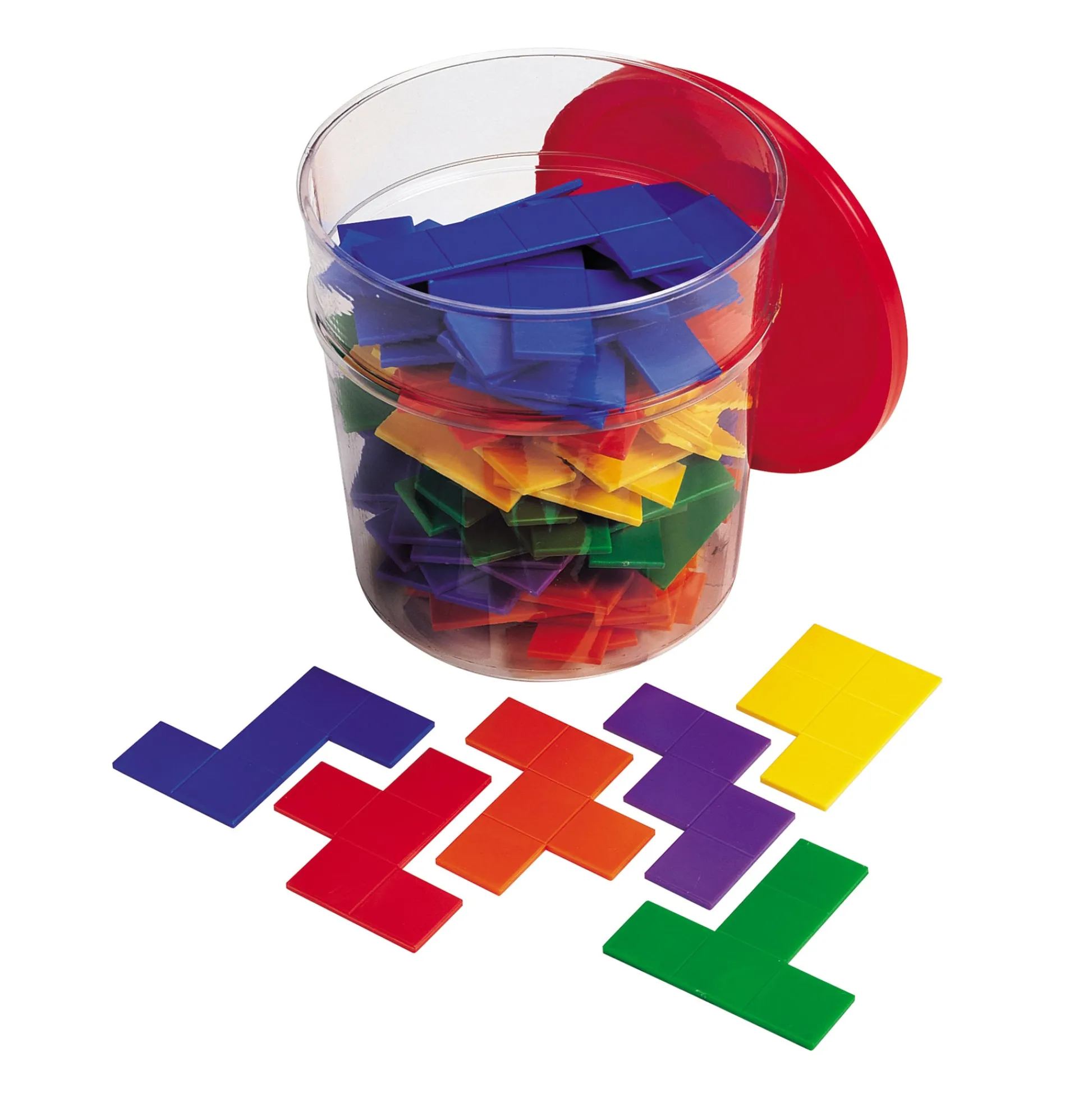 Educators Resource Learning Resources Rainbow Premier Pentominoes - Colorful Educational Set - Pack of 72* Preschool Education Toys & Activities