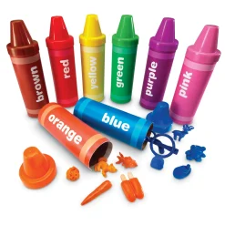 Educators Resource Learning Resources Rainbow Sorting Crayons - Educational Toy - 56 Pieces* Preschool Education Toys & Activities