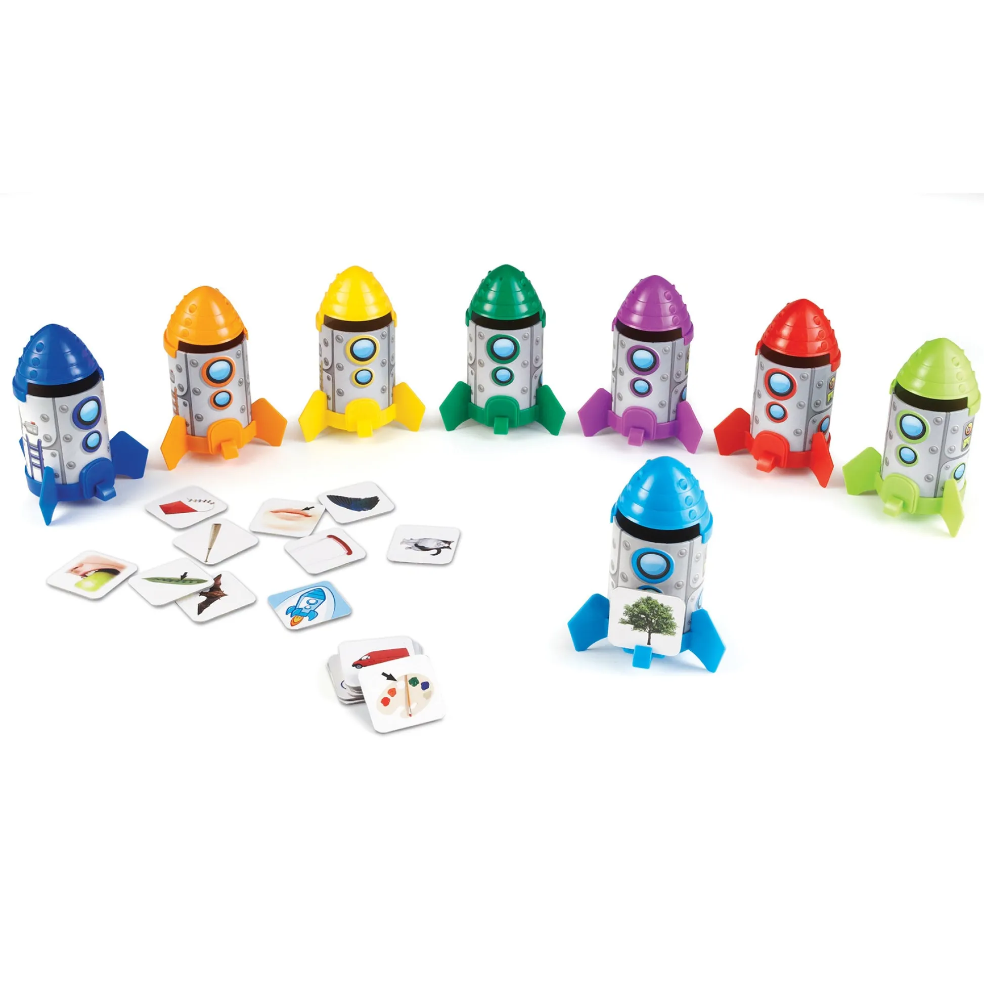 Educators Resource Learning Resources Rhyme & Sort Rockets - Educational Phonics Game* Preschool Education Toys & Activities