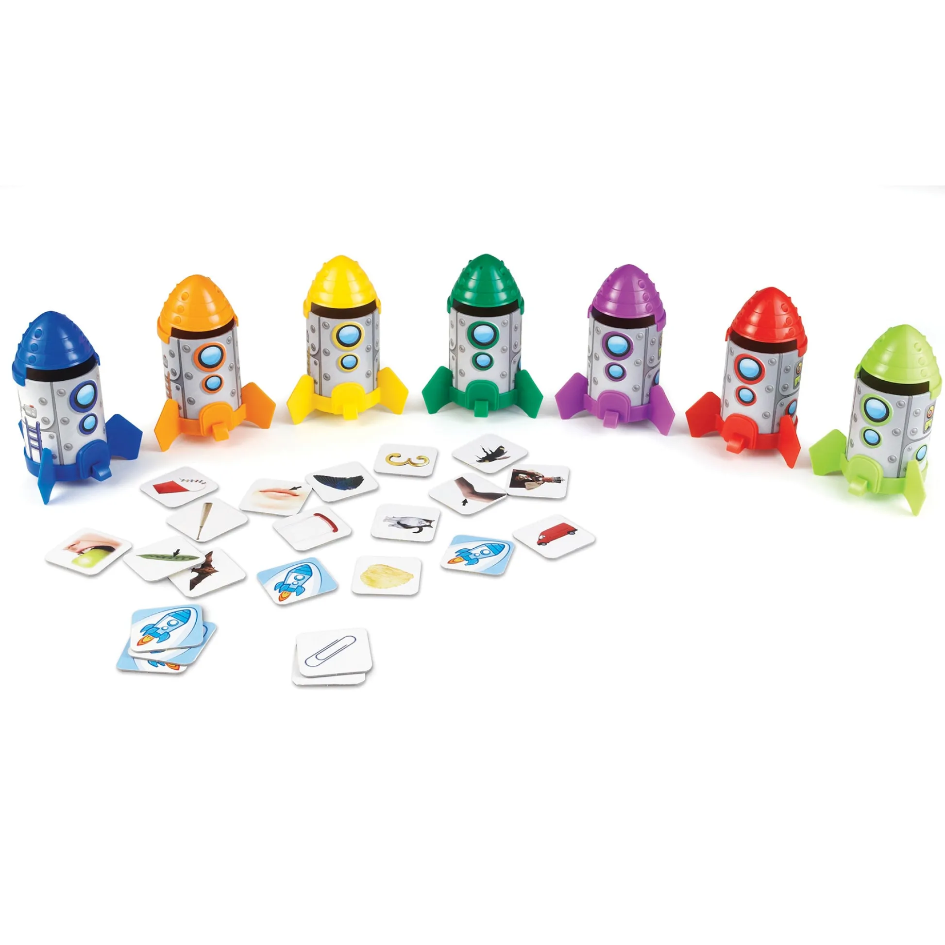Educators Resource Learning Resources Rhyme & Sort Rockets - Educational Phonics Game* Preschool Education Toys & Activities
