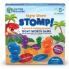 Educators Resource Learning Resources Sight Word Stomp - Dinosaur-Themed Reading Game* Preschool Education Toys & Activities