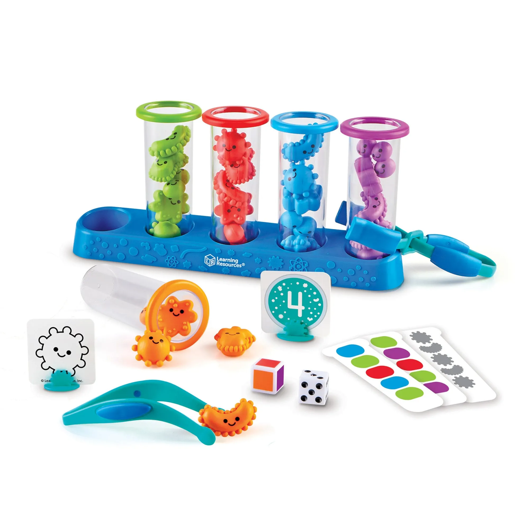 Educators Resource Learning Resources Silly Science - Colorful Germ Sorting Set* Preschool Education Toys & Activities