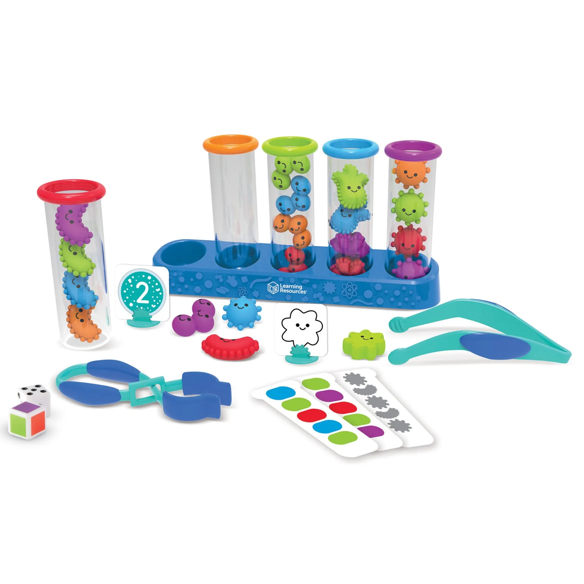 Educators Resource Learning Resources Silly Science - Colorful Germ Sorting Set* Preschool Education Toys & Activities