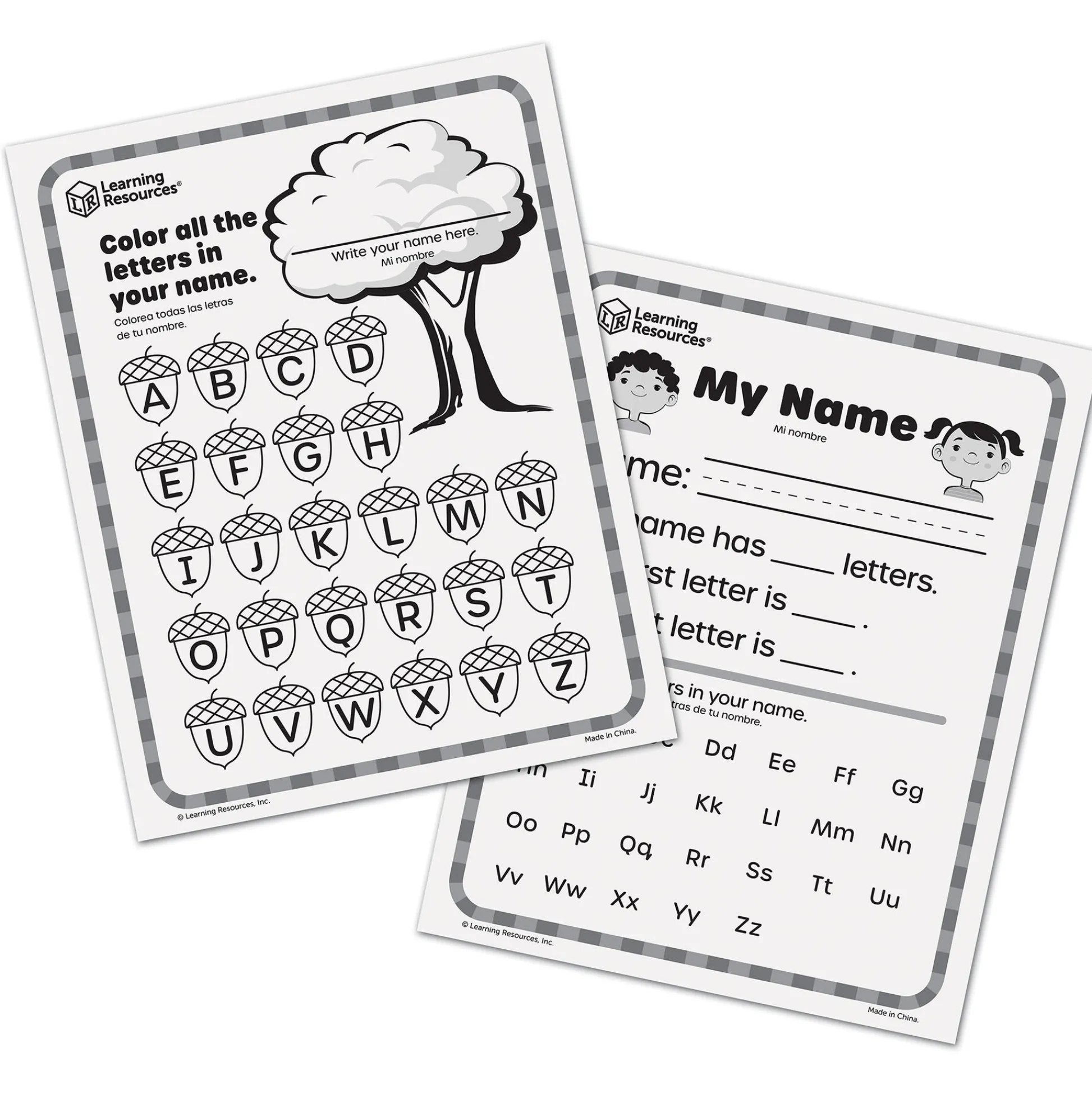 Educators Resource Learning Resources Skill Builders! - Preschool Letters Educational Set* Preschool Education Toys & Activities