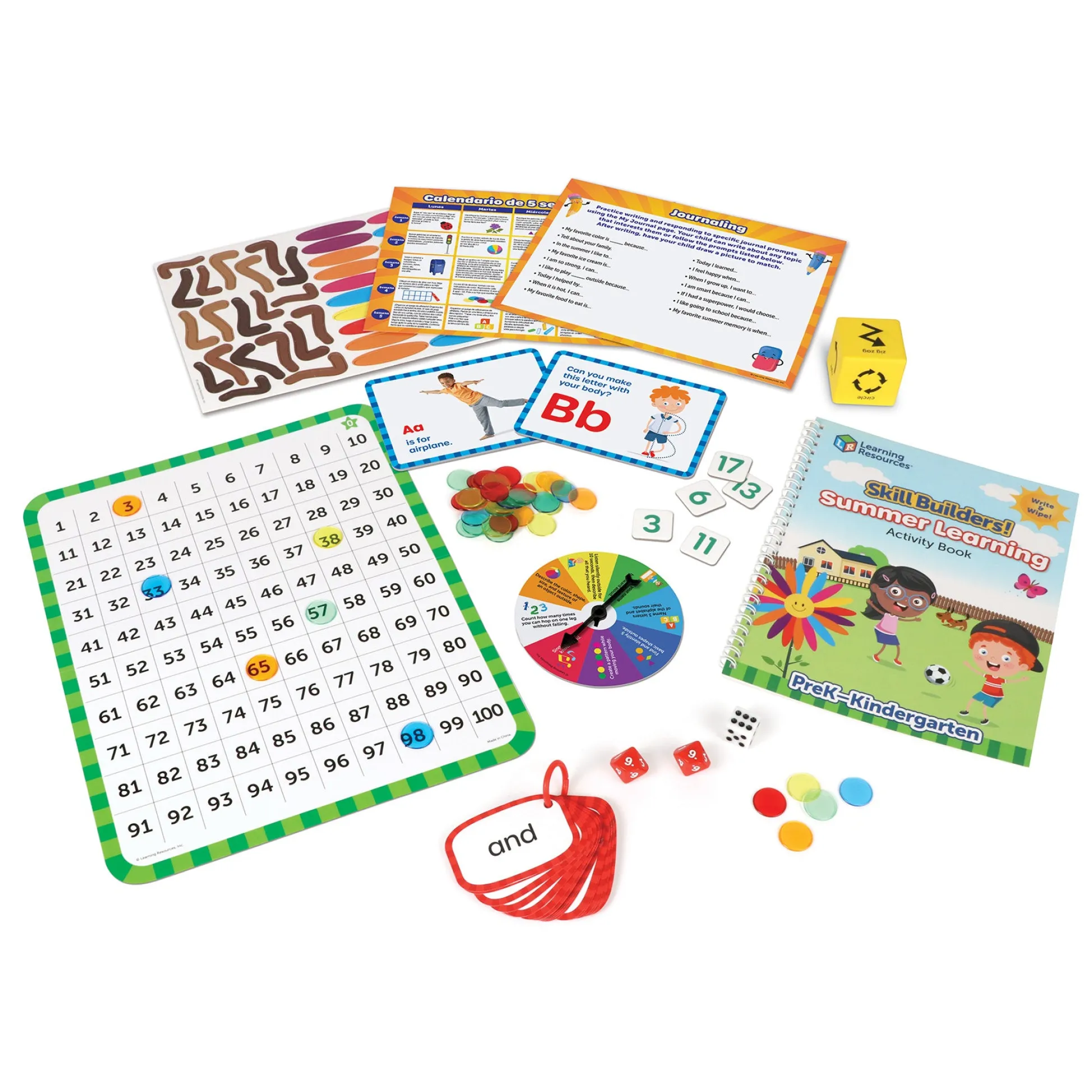 Educators Resource Learning Resources Skill Builders - Summer Activity Set - PreK to K* Preschool Education Toys & Activities