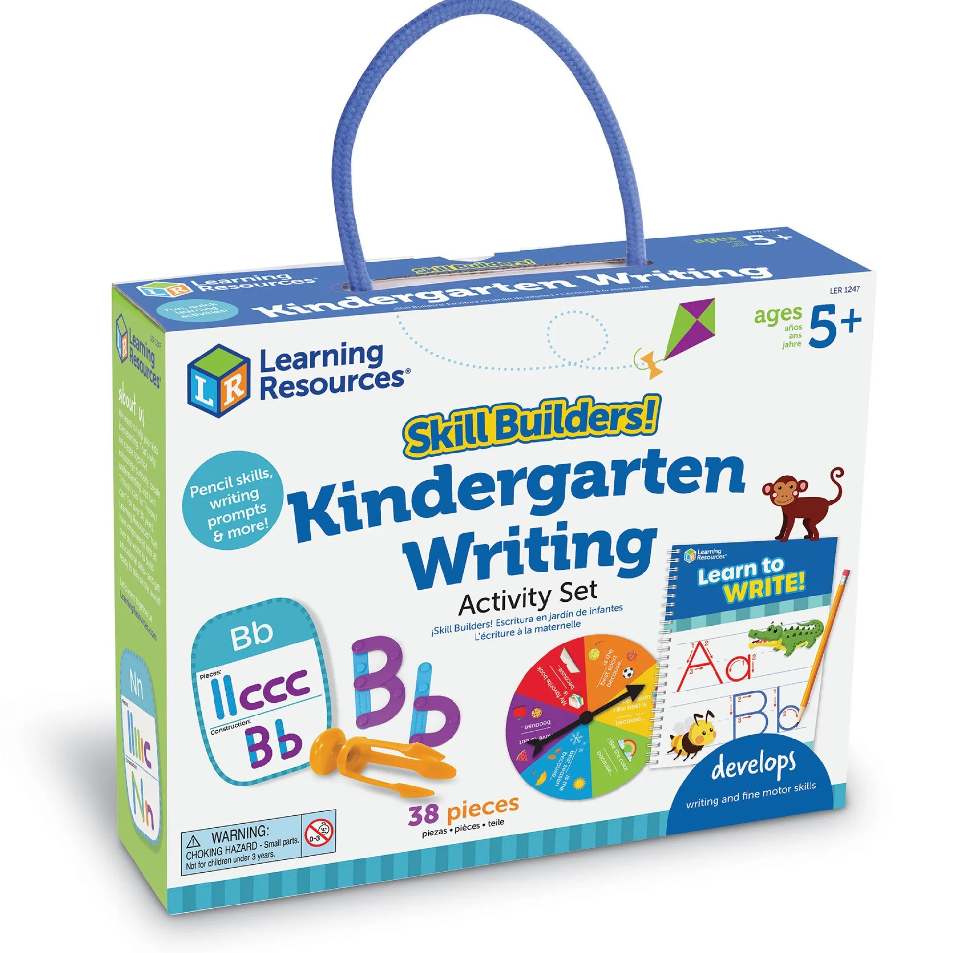 Educators Resource Learning Resources Skill Builders! - Kindergarten Writing Set - Educational Toy* Preschool Education Toys & Activities