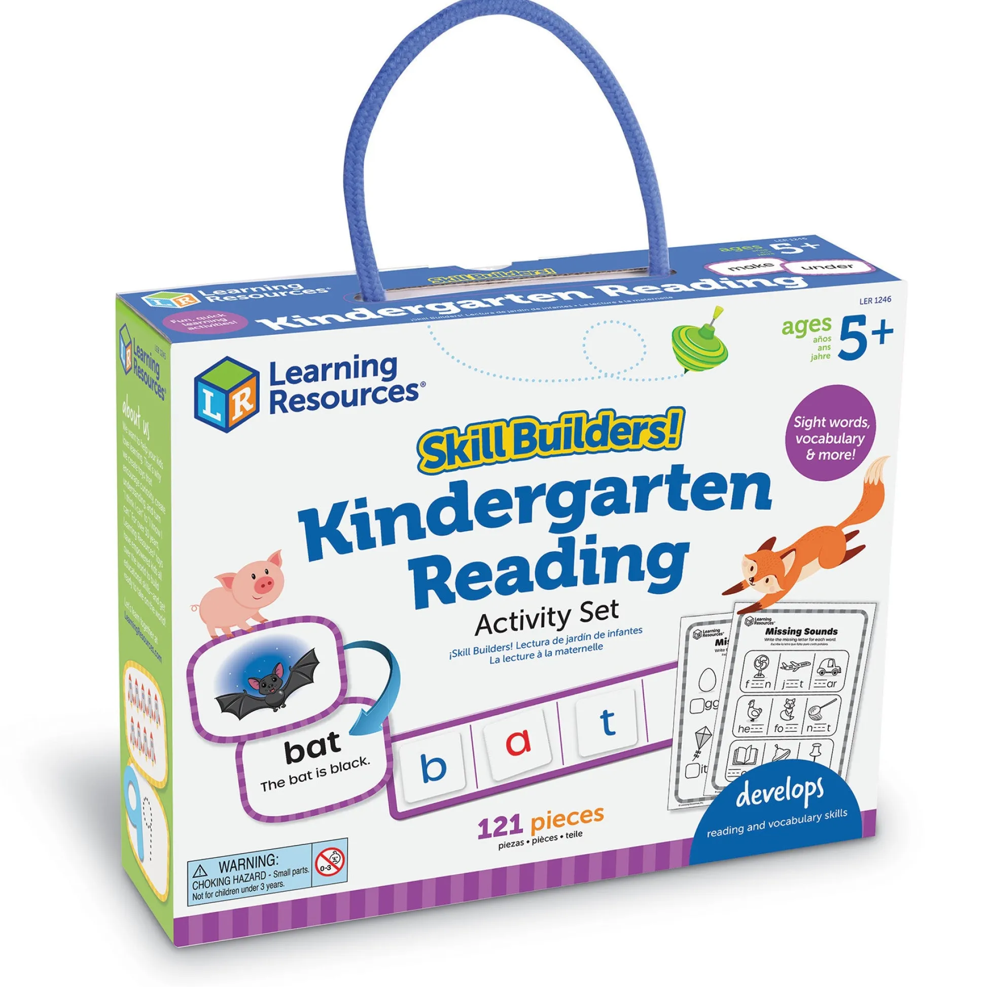 Educators Resource Learning Resources Skill Builders! - Kindergarten Reading Activity Set* Preschool Education Toys & Activities
