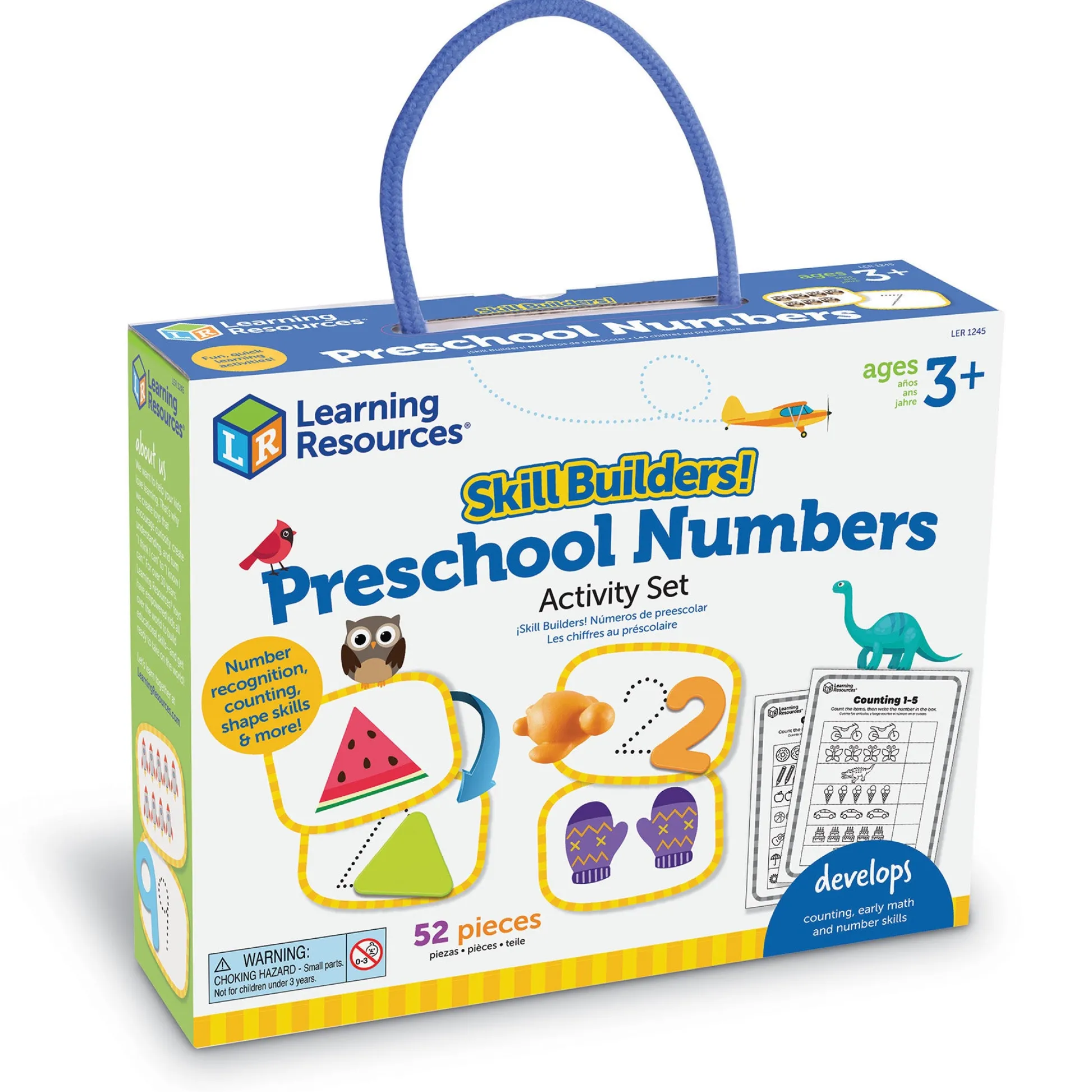 Educators Resource Learning Resources Skill Builders! Preschool Numbers - Educational Math Set* Preschool Education Toys & Activities