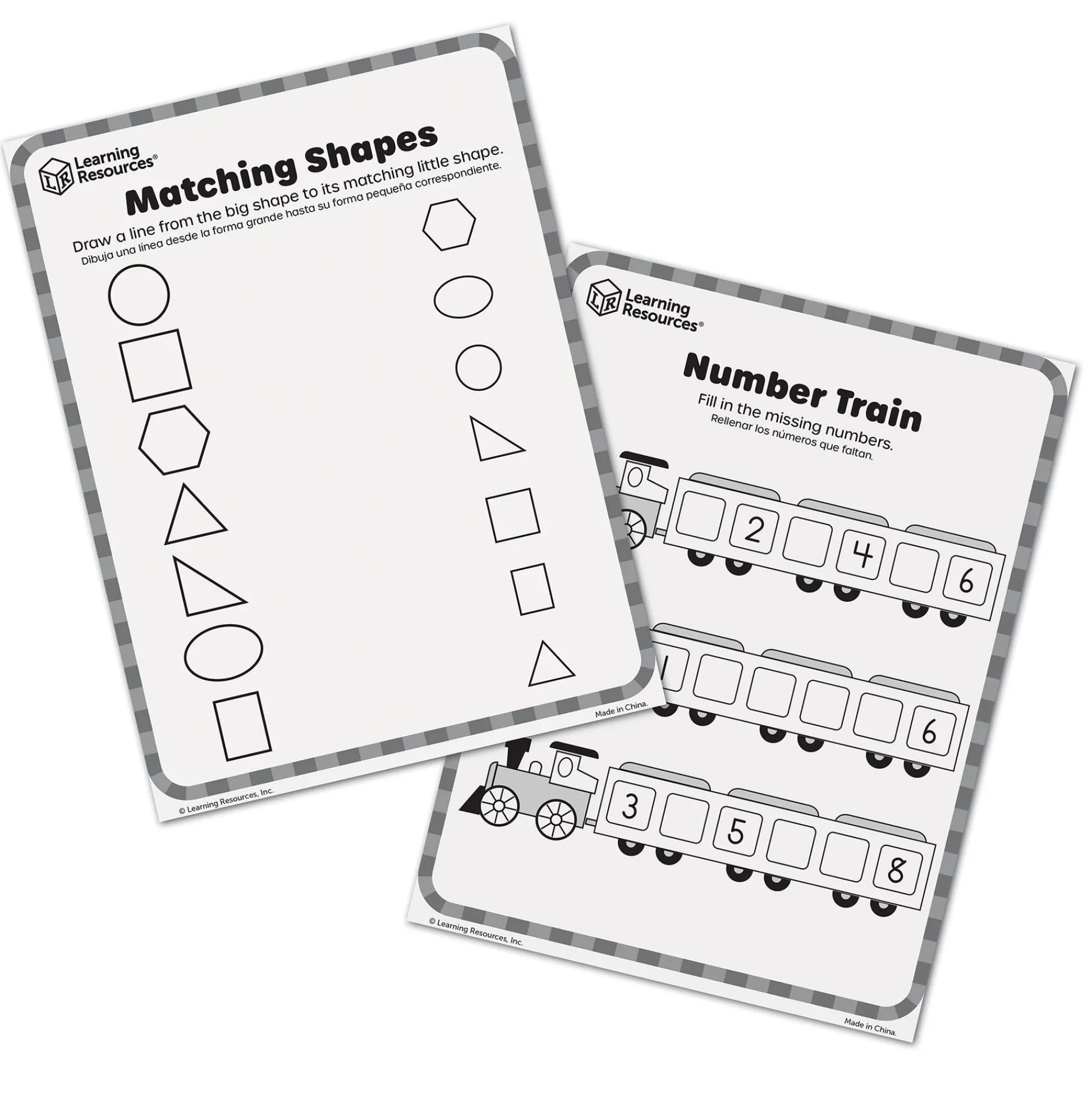 Educators Resource Learning Resources Skill Builders! Preschool Numbers - Educational Math Set* Preschool Education Toys & Activities