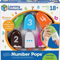 Educators Resource Learning Resources Smart Snacks NumberPOPS - Interactive Counting Ice Cream Toy* Preschool Education Toys & Activities