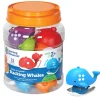 Educators Resource Learning Resources Snap-n-Learn Stacking Whales - Colorful Educational Counting Toy* Preschool Education Toys & Activities