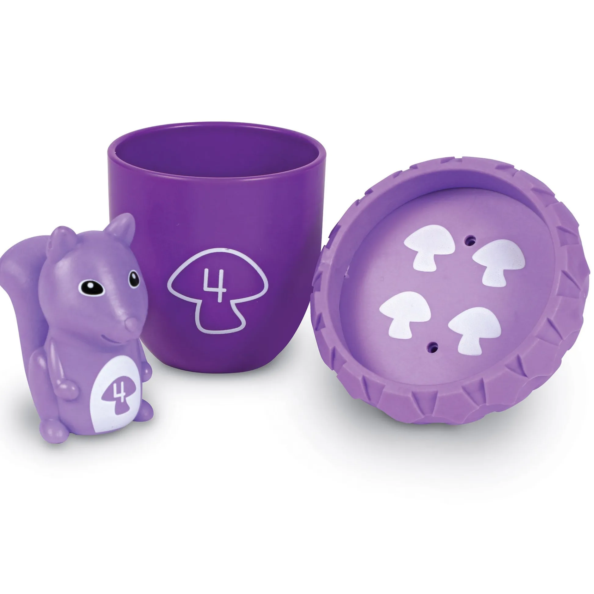 Educators Resource Learning Resources Snap-n-Learn Surprise Squirrels - Color & Counting Skill Development* Preschool Education Toys & Activities