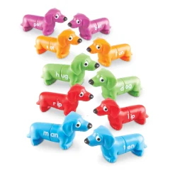 Educators Resource Learning Resources Snap-n-Learn Rhyming Pups - Educational Toy for Early Phonics* Preschool Education Toys & Activities