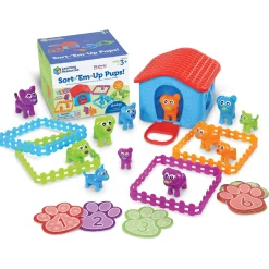 Educators Resource Learning Resources Sort Em' Up Pups - Sorting Activity Set* Preschool Education Toys & Activities