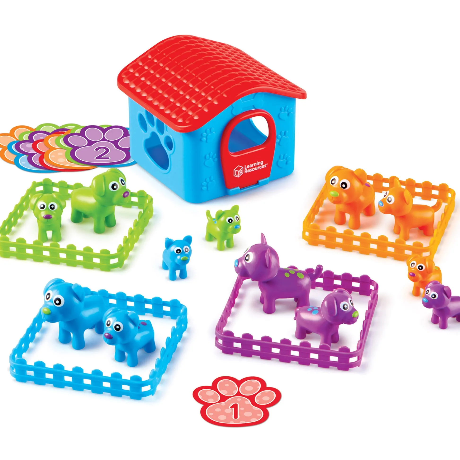 Educators Resource Learning Resources Sort Em' Up Pups - Sorting Activity Set* Preschool Education Toys & Activities